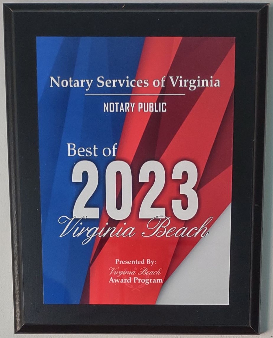 Notary Services of Virginia